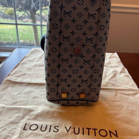 Great Condition Louis Vuitton Josephine Hand Bag Monogram Mini Canvas - Picture 4 of 13